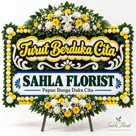 Papan Bunga Duka Banjarsari