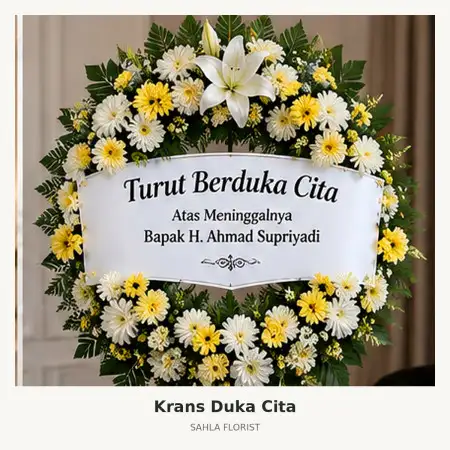 Krans Bunga Duka Banjarsari